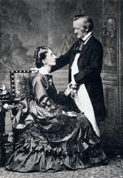 Richard och Cosima Wagner, sent 1800-tal av Unbekannt