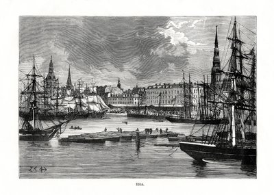 Riga, Lettland, 1879 av Unbekannt