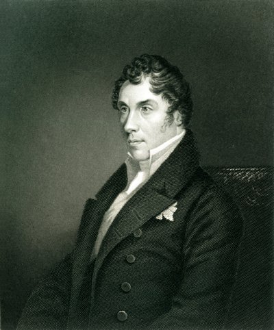 Höger Hon. George Hamilton Gordon, Earl of Aberdeen, c1810, c1884. av Unbekannt