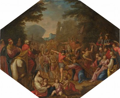 Vägen till Golgata, 16151620. av Unbekannt