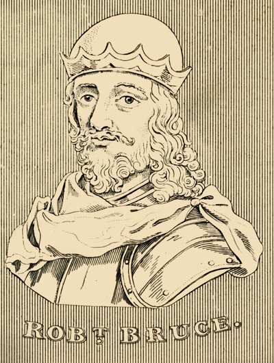 Robert Bruce, 1274-1329, 1830. av Unbekannt