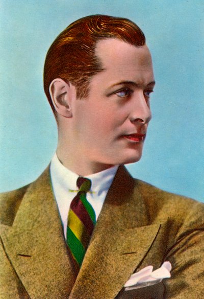Robert Montgomery 1904-1981, amerikansk skådespelare och regissör, tidigt 1900-tal av Unbekannt