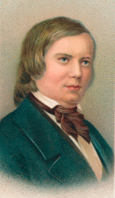 Robert Schumann 1810-1856, tysk kompositör, 1911 av Unbekannt