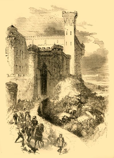 Robert av Normandie vid greven av Conversanos slott, c1890. av Unbekannt