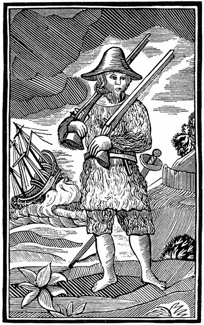 Robinson Crusoe, kapbokssnitt, 1700-talet 1964 av Unbekannt