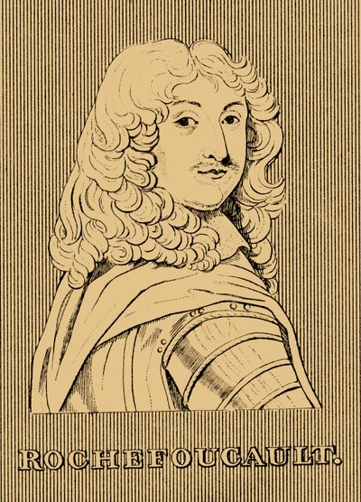 Rochefoucault, 1613-1680, 1830. av Unbekannt