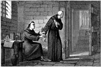 Roger Bacon, engelsk experimentell vetenskapsman, filosof och franciskanermunk av Unbekannt