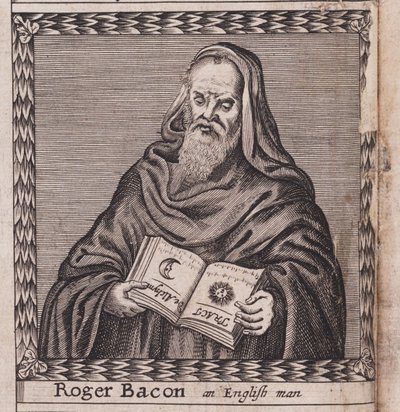 Roger Bacon Från: The order of the Inspirati, 1659 av Unbekannt