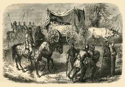 Roi Faineant Royal Sluggard of the Merovingian Race, 700-talet, 1890. av Unbekannt