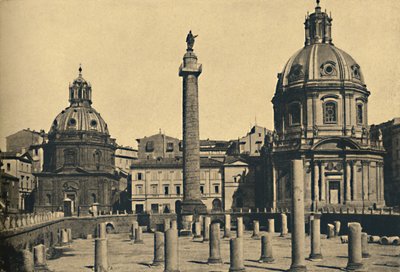 Roma - Trajanus kolumn, 1910 av Unbekannt