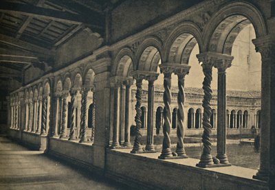 Roma - St. Paul utan murarna - Klostret i Benediktinermunkarnas kloster. Arbete av av Unbekannt