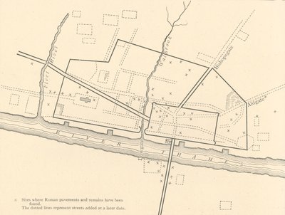 Romerska London, 1908 av Unbekannt