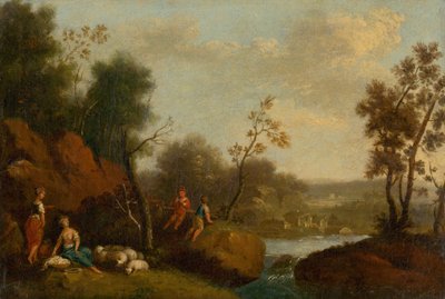 Romantic Landscape av Unbekannt