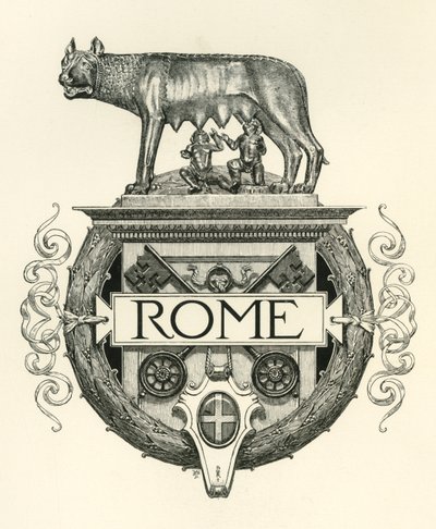 Rom, sent 1800-tidigt 1900-tal. av Unbekannt