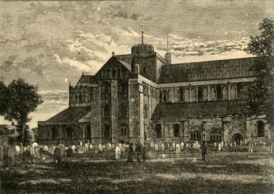 Romsey Abbey, 1898. av Unbekannt