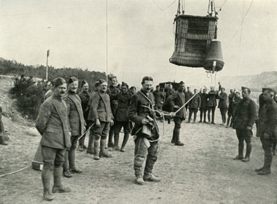Kungliga fältartilleridrakballonger var ögonen på våra vapen i Frankrike, 1919. av Unbekannt