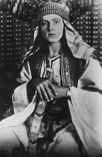 Rudolph Valentino 1895-1926 i Sheikh, 1921 av Unbekannt