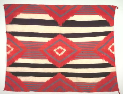 Matta i tredje fasen Chief Blanket Style, Germantown Weaving, ca. 1890-1910. av Unbekannt