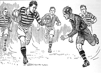 Rugbyfotboll, 1937 av Unbekannt
