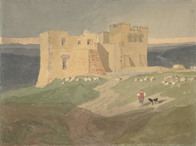 Slottsruin, 1802-42. av Unbekannt