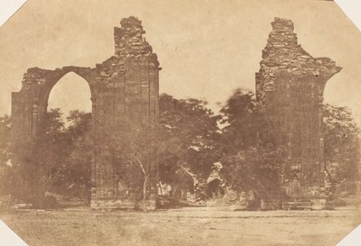 Ruiner i Old Delhi, 1850-talet. av Unbekannt