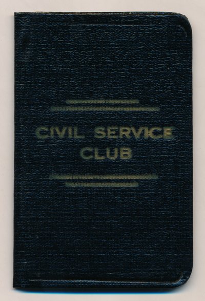 Regler för Civil Service Club, c1953 av Unbekannt