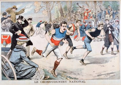 Running, The National Cross Country, Paris, 1903 av Unbekannt
