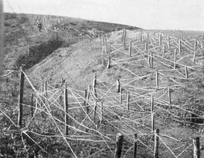 Ryska taggtrådsförvecklingar, rysk-japanska kriget, 1904-5 av Unbekannt