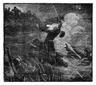 Ryskt avvisande i Silistria, 1800-talet, 1888 av Unbekannt