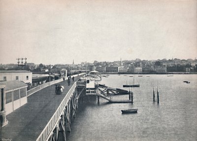 Ryde - Utsikt från piren, 1895 av Unbekannt