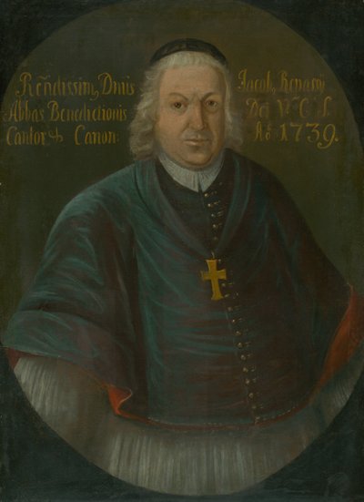 SPIŠ CANON OCH TITULAR ABBOT JAKUB JOZEF REPASSY av Unbekannt