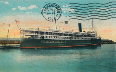 SS Kuba, Key West, Florida, c1925 av Unbekannt