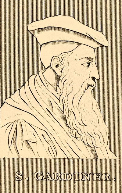 S. Gardiner, 1483-1555, 1830. av Unbekannt