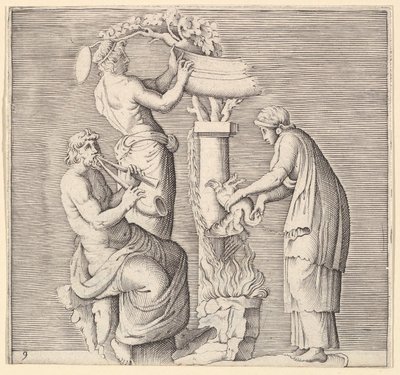 Svanoffer, publicerad ca. 1599-1622. av Unbekannt