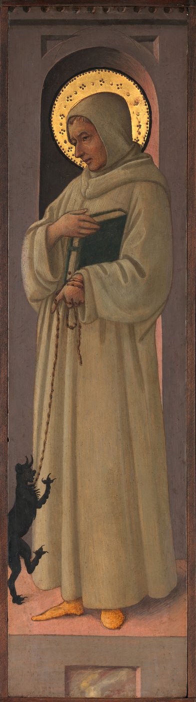 Sankt Bernard av Clairvaux, ca. 1447-1469. av Unbekannt