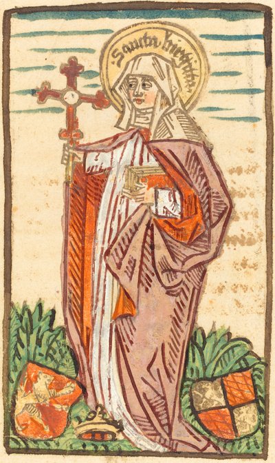 Sankta Birgitta, ca. 14801490. av Unbekannt