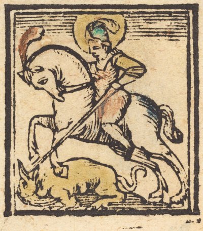 Saint George, ca. 1475. av Unbekannt