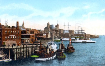 Saint John hamn, Saint John, New Brunswick, Kanada, c1900-talet av Unbekannt