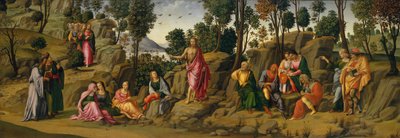 Johannes Döparen som vittnar, ca. 1506-7. av Unbekannt