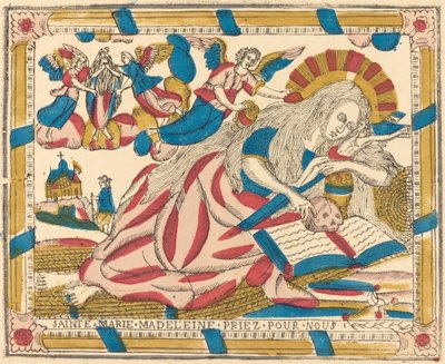 Sankta Maria Magdalena Be för oss, ca. 1820. av Unbekannt
