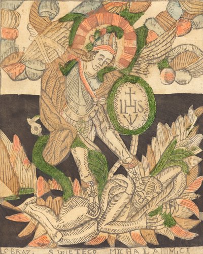 Sankt Mikael, 1400-talet. av Unbekannt