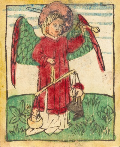 Sankt Mikael, ca. 14501470. av Unbekannt