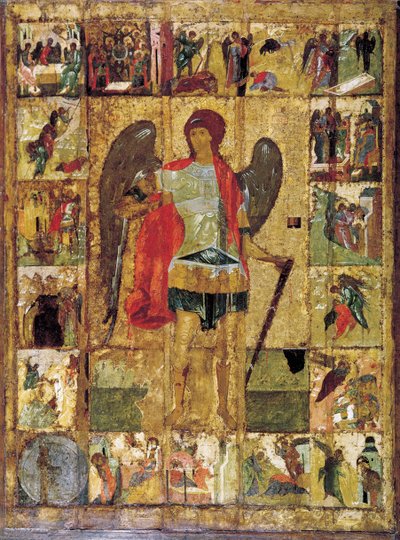 Ärkeängeln Mikael, c1410 av Unbekannt