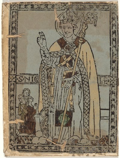 Sankt Nikolaus av Myra, 1470-talet. av Unbekannt