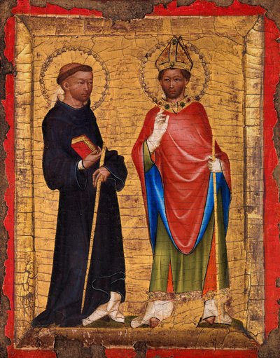 Saints Procopius och Adalbert, K. ೧೩೪೦- ೫೦. av Unbekannt