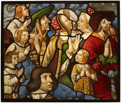 Heliga och tillbedjare i Adoration, Frankrike, 151015. av Unbekannt