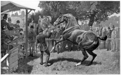 Försäljning av jägare, resning och invändning, 1885 av Unbekannt