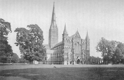 Salisbury Cathedral, 1902 av Unbekannt