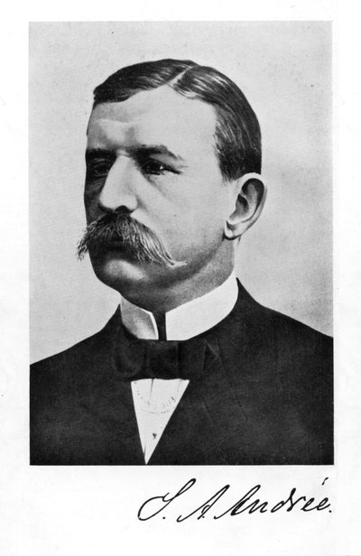 Salomon August Andree, svensk ingenjör och flygfart, 1931 av Unbekannt