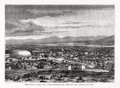Salt Lake City, Utah, USA, 1877 av Unbekannt